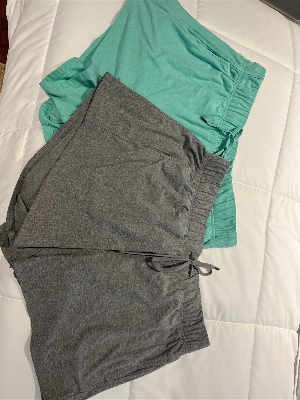 Women's Gray Comfort Drawstring Shorts